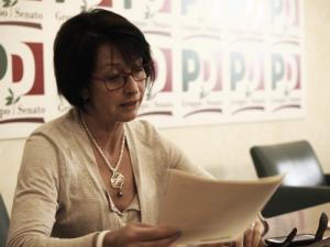 La sen. Elena Ferrara (Pd)